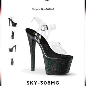 Pleasers Sky 308 MG 7 inch size 8